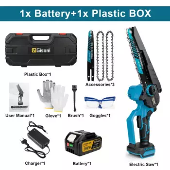 Бесщеточная электрическая пила Gisam 8 дюймов для Makita 18В