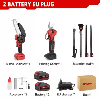 Бесщеточная электрическая телескопическая бензопила мощностью 3500 Вт, аккумуляторная пила 3 в 1, садовый электроинструмент с высокой веткой для батареи 21 В 18 В