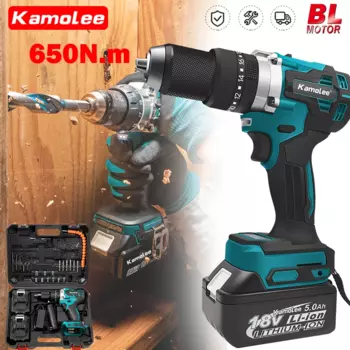 Kamolee Беспроводная ударная дрель 13 мм
