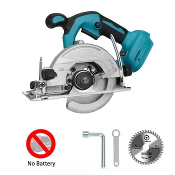 Бесщеточная циркулярная пила LWHYY 125 мм для аккумуляторов Makita 18 В