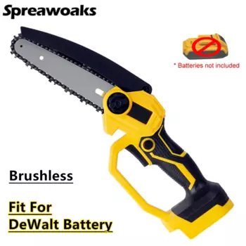 Бесщеточная аккумуляторная цепная пила Spreawoaks 8 дюймов
