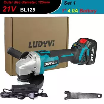 Бесщеточная угловая шлифовальная машина Bosch GWS 125-21 LI Professional