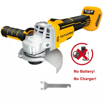 Бесщеточная угловая шлифовальная машина Makita 125 мм