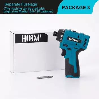 Бесщеточный аккумуляторный шуруповерт JimMejo 12В