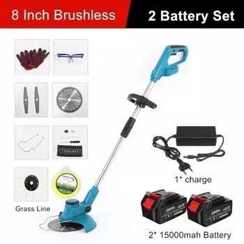 Бесщеточный электрический триммер Kakyoin 2500 Вт 8 дюймов