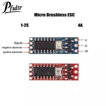 1S-2S DC 3,7 V-8,4 V 4A плата электрического регулятора привода для бесщеточного двигателя 1104 1106 1306 1407