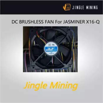 Бесщеточный вентилятор постоянного тока Jingle Mining для вентилятора JASMINER X16-Q на складе