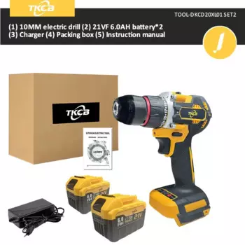 Бесщёточная аккумуляторная дрель TKCB 10 мм