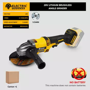 Бесщёточная угловая шлифовальная машина Dewalt DCG414 125 мм