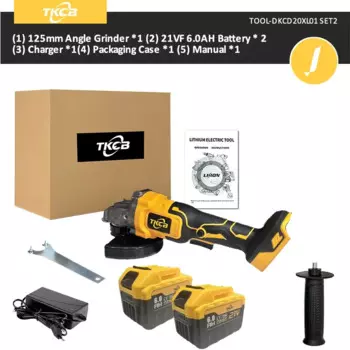 Бесщёточная угловая шлифовальная машина TKCB WS-125JMJ Makita 18в