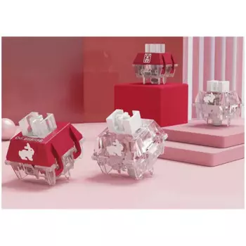 Бесшумная RGB-клавиатура для механической клавиатуры, 42 г