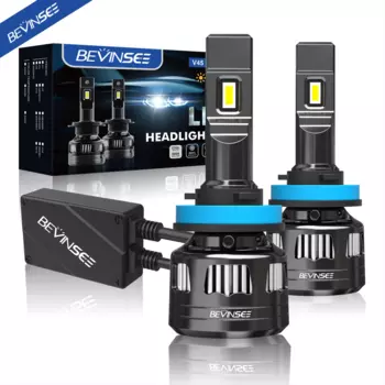 BEVINSEE 22000LM H11 Светодиодная лампа для фар 120 Вт H4 H7 H1 LED CANbus 9005 HB3 9006 HB4 H8 H9 9012 HIR2 Светодиодная лампа для фар 6000K 12V