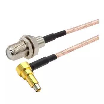 MS-156 Pyhteyl разъем MS156 Штекер-F гнездо тестовый зонд RG316 соединительный кабель 15 см провода RF коаксиальный удлинитель 1 шт.