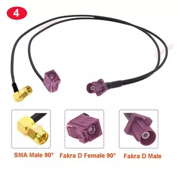 BEVOTOP Fakra на SMA разветвитель кабеля 10см~10м