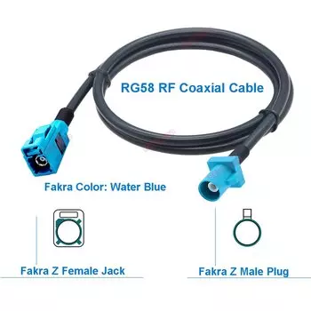 BEVOTOP Fakra RG58 Кабель 10-15 м