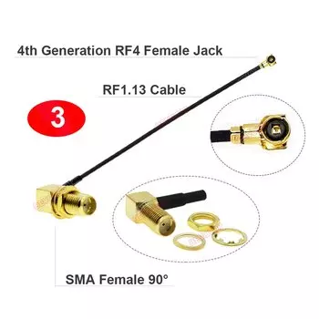BEVOTOP Кабель SMA-IPEX 5см