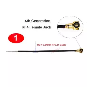 BEVOTOP Односторонний UFL 4-го поколения RF4 кабель для пайки