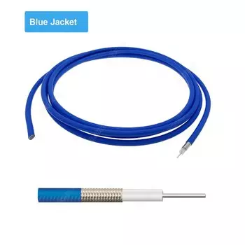 BEVOTOP RG402 кабель синего цвета 1 метр