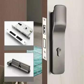 Без ручки, набор открытых замков для спальни, магнитный дверной замок, внутренние деревянные дверные замки, бесшумные защитные замки, домашнее оборудование