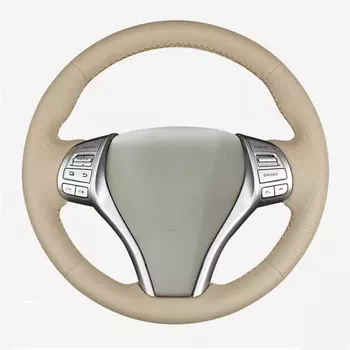 Бежевая искусственная кожа, искусственная кожа для Nissan Teana Altima 2013-2018 X-Trail 2014-2017 Qashqai 2014-2017 Rogue