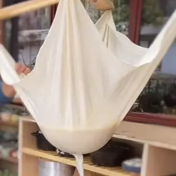 Бежевые марлевые фильтры из хлопка Milk