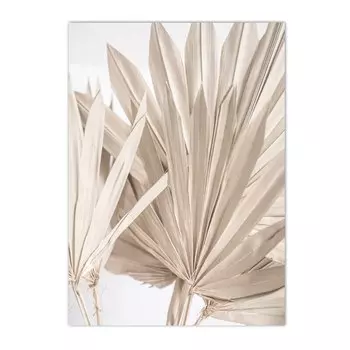 Бежевый тростниковый постер ARDOR