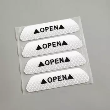 Безопасные перчатки для женщин, отражающие ленты, открытые, универсальные аксессуары для наружного применения