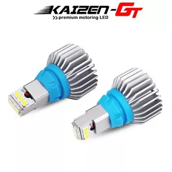 Безопасные светодиодные лампы W16W T15 912 красного янтарного белого цвета 3030-SMD для автомобильного резервного фонаря заднего хода, указателя поворота, задний/тормозной фонарь 12 В