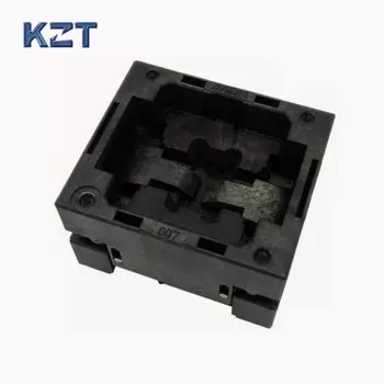 BGA48 открытая верхняя сгорающая розетка шаг 0,8 мм IC Размер 9,5*12 мм BGA48 (9,5*12)-0. 8-tp09/50N BGA48 VFBGA48 сгорание/программаторная розетка