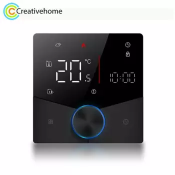 BHT-009 комнатный термостат с Wi-Fi, умное управление, система отопления воды/электрического котла, светодиодный термостат для умного дома с сенсорными кнопками