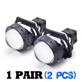 Bi LED линзы 3 дюйма для фар, проектора фонарь налобный LED, светодиодная фара в сборе для Hella 3R G5, 55 Вт, 12 В, лед лампы для авто, обновленный комплект светодиодного освещения, аксессуары для авто, стиль