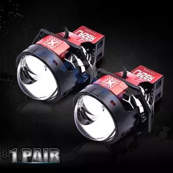 Bi led линзы 3 дюйма, лазерные линзы для фар, лазерная фара LED 140 Вт, гиперболоидный светодиодный фонарь налобный, модернизация для Hella 3R, светильник LED, светодиодная лампа, фары тюнинг, ходовые огни для авто 12V