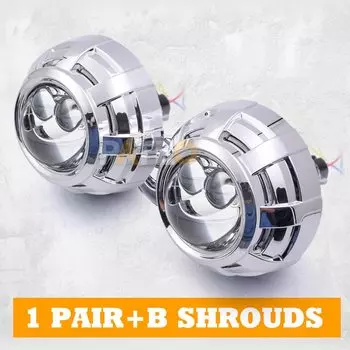 Bi led линзы для фар 3 дюйма, фонарь налобный LED, Би-лед модули, фары светодиодные S13 70 Вт, двойной гиперболоидный проектор для Hella 3R G5, модернизация H1 H4 H7 9005 9006, лед лампы для авто, аксессуары для авто