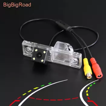 BigBigRoad автомобильная интеллектуальная динамическая камера заднего вида для Chevrolet Epica Lova Aveo Captiva Cruze Lacetti HRV Spark