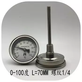 Биметаллический термометр WSS-303 для измерения температуры воды