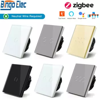 Интеллектуальный сенсорный выключатель света Bingoelec 1/2/3 Gang