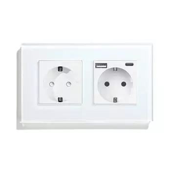 Bingoelec стандартный настенный выключатель белый