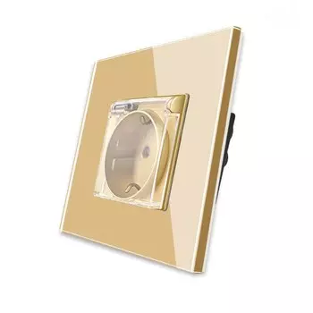 Bingoelec водонепроницаемая розетка из стекла 16А