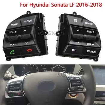 BINGWFPT Кнопка громкости рулевого колеса, переключатель круиз-контроля для Hyundai Sonata LF 1,6 T 2016 2017 2018