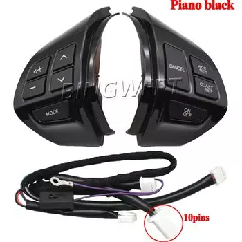 BINGWFPT Кнопка рулевого колеса переключатели круиз-контроля для Mitsubishi Lancer CX 10 Lancer X Outlander ASX Colt Pajero Sport RVR