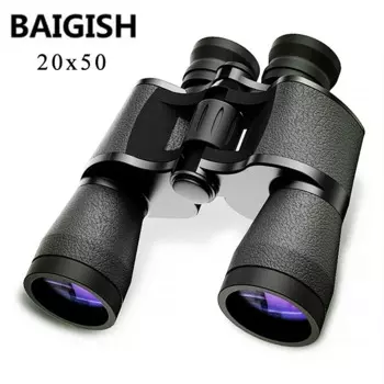 Бинокль Байгыш 20x50, Hd, мощный, для слабого освещения, для туризма, кемпинга