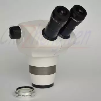 Бинокулярный микроскоп Caozhengwen 4X-50X для электроники