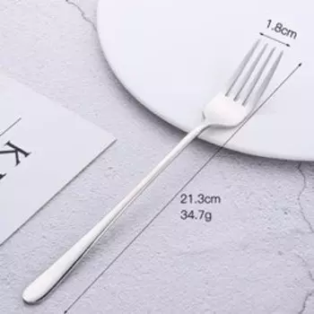 Bisda десертная вилка из нержавеющей стали, розовое золото