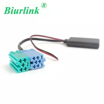 Biurlink 6 + 8-контактный автомобильный компакт-диск Aux в модуле Bluetooth, аудиоадаптер, кабель для Fiat Bravo UP 2007 VISTEON Radio