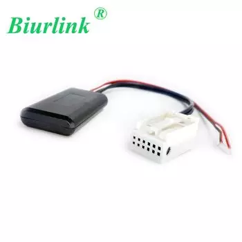 Biurlink автомобильный 12-контактный аудиоприемник AUX IN, модуль Bluetooth, кабель-адаптер для Mercedes Benz Comand APS NTG CD 20 30 50 W169 W203
