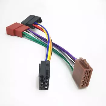 Biurlink автомобильный радиоприемник стерео ISO проводка MINI ISO 8-контактный разъем «мама-папа» жгут проводов для Volkswagen BMW Peugeot Mazda