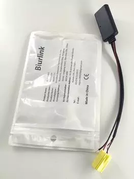 Biurlink для Fiat Grande Punto Alfa Stereo MINI ISO 6-контактный Bluetooth аудиоадаптер радио Bluetooth AUX-IN проводка