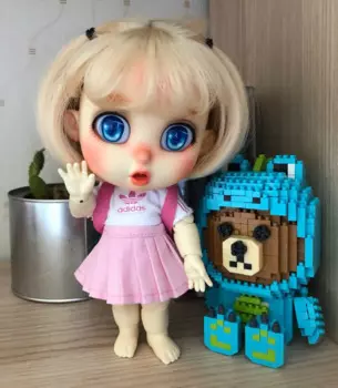 BJD 1/8 Bru обнаженная кукла-удировница, выращивающая разные эмоции, модель тела, обувь для девочек и мальчиков, кукла телесного цвета, высокое качество