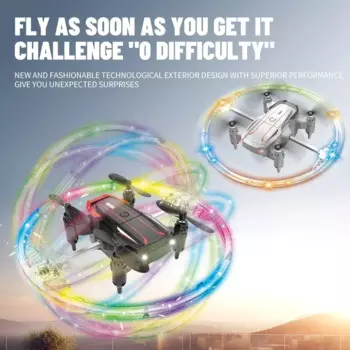 BK2 Mini RC Stunt Rolling Drone с красочным освещением Профессиональный квадрокоптер с фиксированной высотой Миниатюрные дроны Игрушки для мальчиков