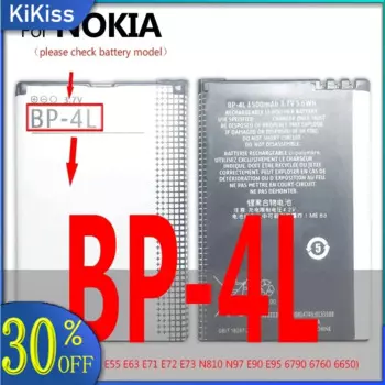 BL-4B BL-4C BL-4U BL-5B BL-5C BL-5CA BL-5J BP-4GWA BP-4L Аккумулятор для Nokia N76 1202 E66 3120C 3230 1112 1100 5230 625 E52 n70 C3